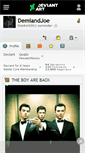 Mobile Screenshot of demiandjoe.deviantart.com