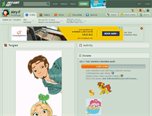Tablet Screenshot of airy-f.deviantart.com