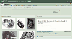 Desktop Screenshot of dugnation.deviantart.com