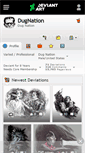 Mobile Screenshot of dugnation.deviantart.com