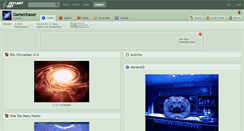 Desktop Screenshot of gamechaser.deviantart.com