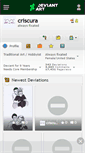Mobile Screenshot of criscura.deviantart.com