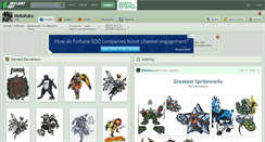 Desktop Screenshot of mototuku.deviantart.com