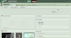 Desktop Screenshot of lolita-hime.deviantart.com