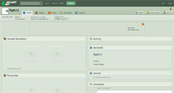 Desktop Screenshot of flash12.deviantart.com