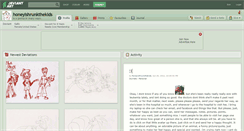 Desktop Screenshot of honeyishrunkthekids.deviantart.com