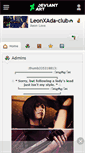 Mobile Screenshot of leonxada-club.deviantart.com