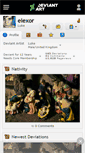 Mobile Screenshot of elexor.deviantart.com