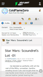 Mobile Screenshot of coldflamezero.deviantart.com