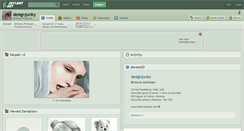 Desktop Screenshot of designjunky.deviantart.com