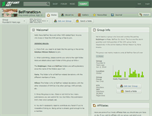 Tablet Screenshot of belfranatics.deviantart.com