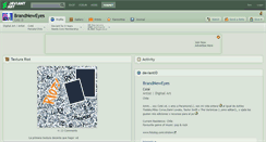 Desktop Screenshot of brandneweyes.deviantart.com