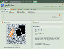 Tablet Screenshot of brandneweyes.deviantart.com