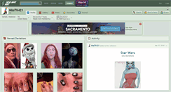 Desktop Screenshot of misstk421.deviantart.com