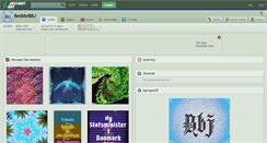 Desktop Screenshot of bedstebbj.deviantart.com