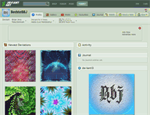 Tablet Screenshot of bedstebbj.deviantart.com