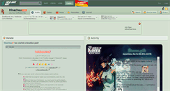 Desktop Screenshot of hinachuu.deviantart.com