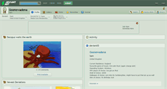 Desktop Screenshot of goonewadena.deviantart.com