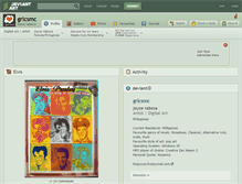 Tablet Screenshot of grlcsmc.deviantart.com