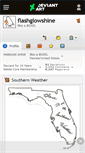 Mobile Screenshot of flashglowshine.deviantart.com