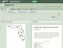 Tablet Screenshot of flashglowshine.deviantart.com