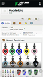 Mobile Screenshot of macdaddyc.deviantart.com