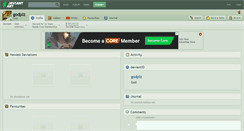 Desktop Screenshot of godplz.deviantart.com