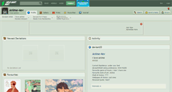 Desktop Screenshot of anime-4ev.deviantart.com