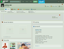 Tablet Screenshot of anime-4ev.deviantart.com