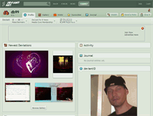 Tablet Screenshot of db99.deviantart.com