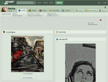 Tablet Screenshot of haniya.deviantart.com