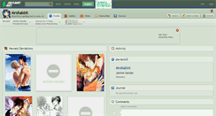 Desktop Screenshot of mrsrabbit.deviantart.com