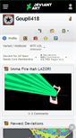 Mobile Screenshot of goupil418.deviantart.com