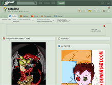 Tablet Screenshot of eptadone.deviantart.com