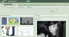 Desktop Screenshot of laurengaskarthx.deviantart.com