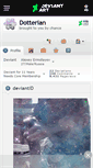 Mobile Screenshot of dotterian.deviantart.com