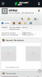 Mobile Screenshot of ethikal.deviantart.com