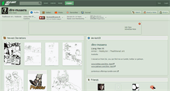 Desktop Screenshot of dire-musaera.deviantart.com