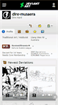 Mobile Screenshot of dire-musaera.deviantart.com