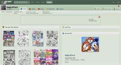 Desktop Screenshot of magicalfami.deviantart.com