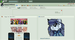 Desktop Screenshot of melaniethebobcat.deviantart.com