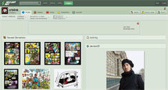 Desktop Screenshot of crislink.deviantart.com
