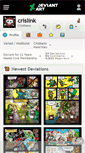 Mobile Screenshot of crislink.deviantart.com