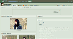 Desktop Screenshot of jodie-odie-o.deviantart.com