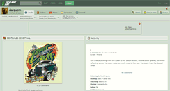 Desktop Screenshot of darquem.deviantart.com