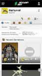 Mobile Screenshot of marsuwai.deviantart.com