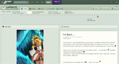Desktop Screenshot of luvdrew22.deviantart.com