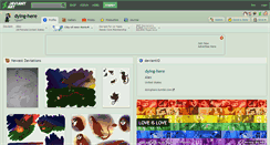 Desktop Screenshot of dying-here.deviantart.com