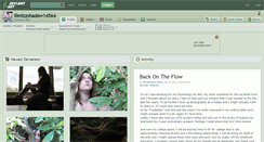 Desktop Screenshot of lilmizzshadow14564.deviantart.com