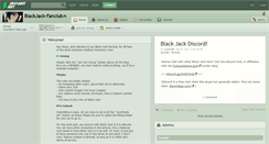 Desktop Screenshot of blackjack-fanclub.deviantart.com